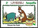 Anguilla 1982 Walt Disney 2 ¢ Multicolor Scott 512. Anguilla 1982 Scott 512 Winnie de Pooh. Subida por susofe